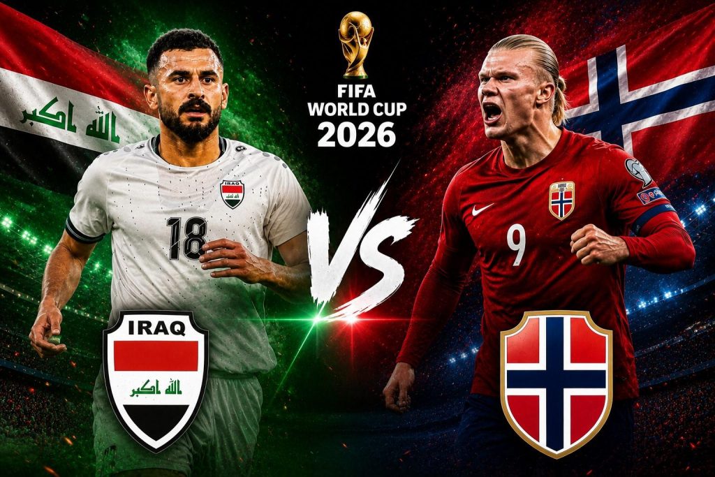 Soi Kèo Iraq vs Na Uy bảng I - World Cup 2026 ngày 17/06
